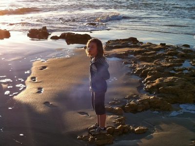 Boy on the beach